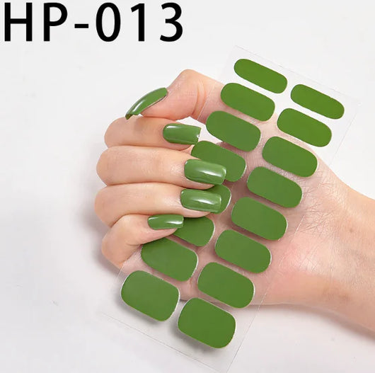 StickOn Semi-Set Nails