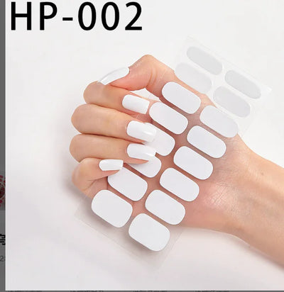 StickOn Semi-Set Nails