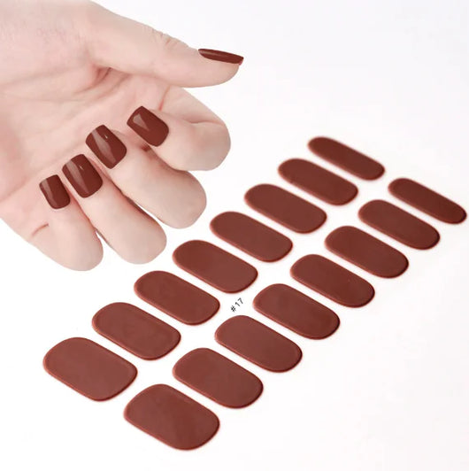 StickOn Semi-Set Nails