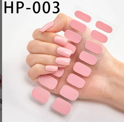 StickOn Semi-Set Nails