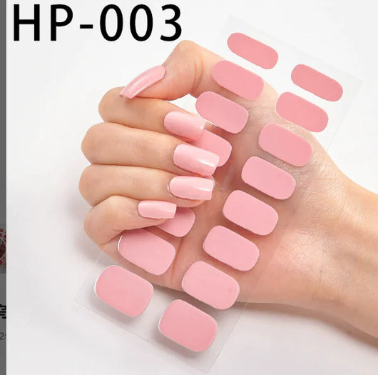 StickOn Semi-Set Nails