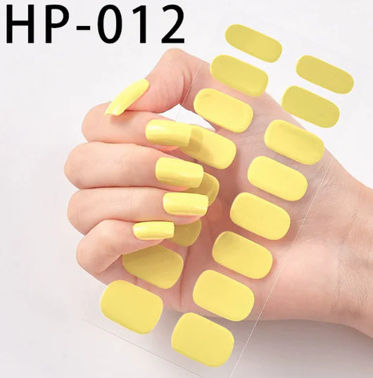 StickOn Semi-Set Nails