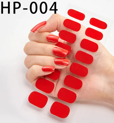 StickOn Semi-Set Nails