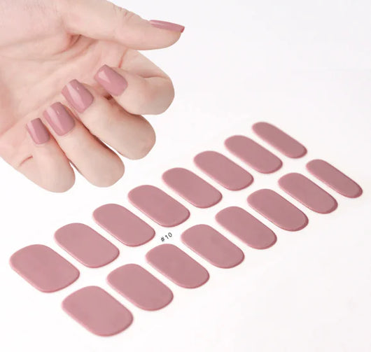 StickOn Semi-Set Nails