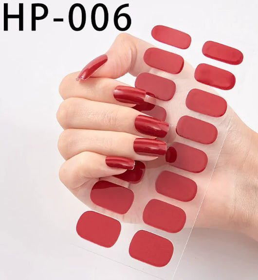 StickOn Semi-Set Nails