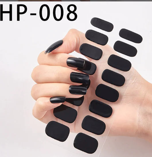 StickOn Semi-Set Nails