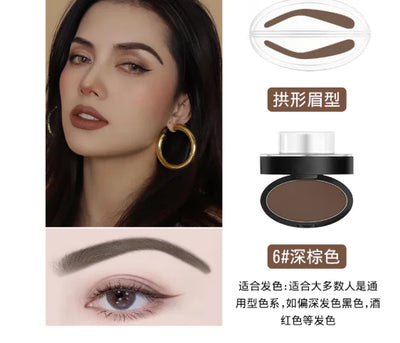 Stamp eyebrow powder for straight eyebrows, long-lasting, waterproof and sweatproof.(private listing U4204170)