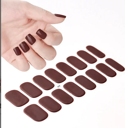 StickOn Semi-Set Nails