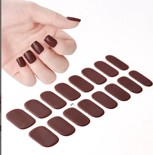 StickOn Semi-Set Nails