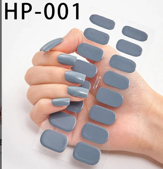 StickOn Semi-Set Nails