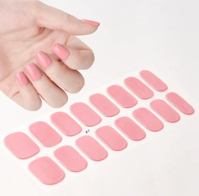 StickOn Semi-Set Nails