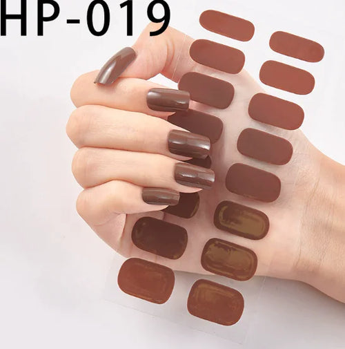 StickOn Semi-Set Nails