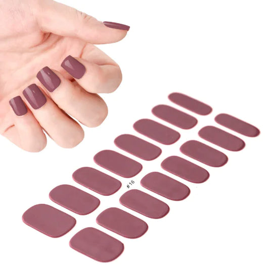 StickOn Semi-Set Nails