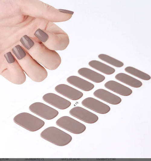 StickOn Semi-Set Nails