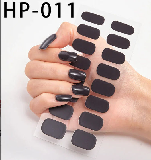 StickOn Semi-Set Nails