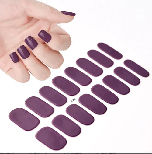 StickOn Semi-Set Nails